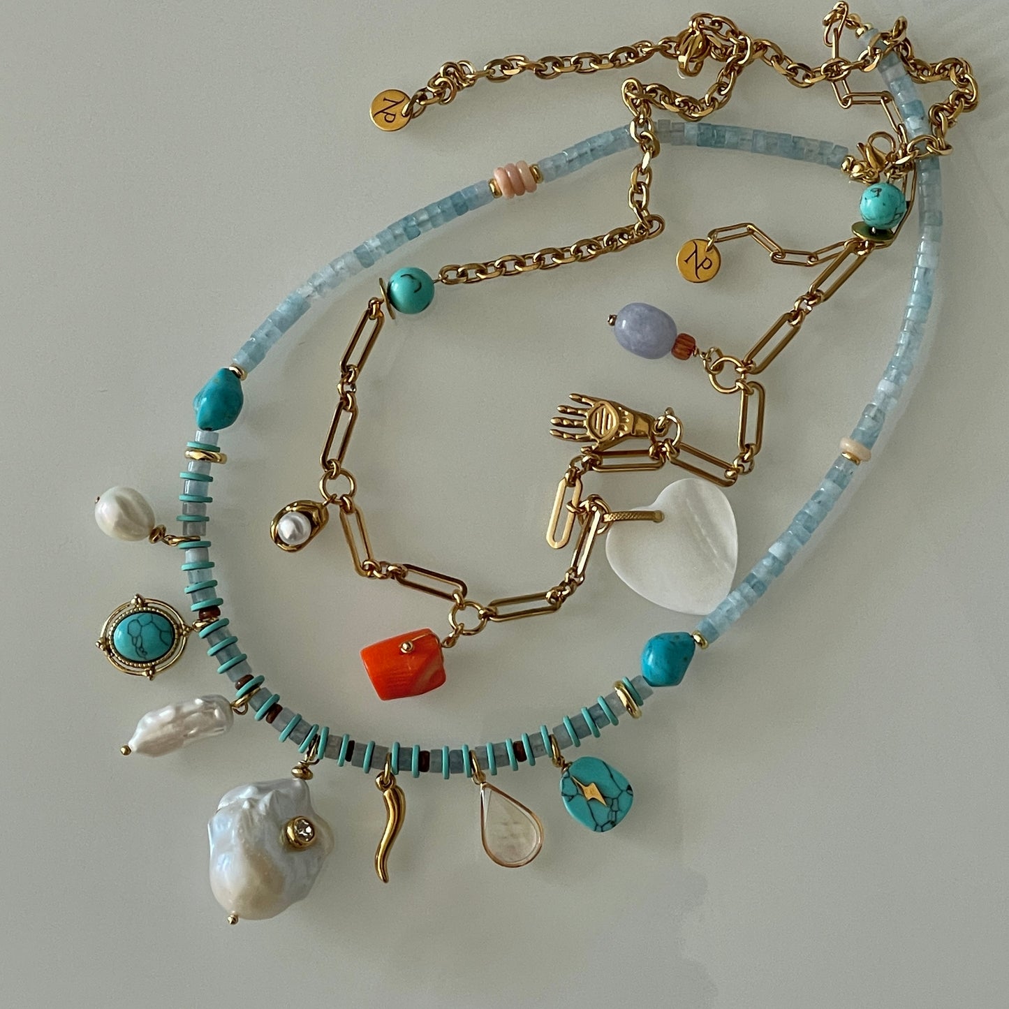 Hera Aquamarine Necklace