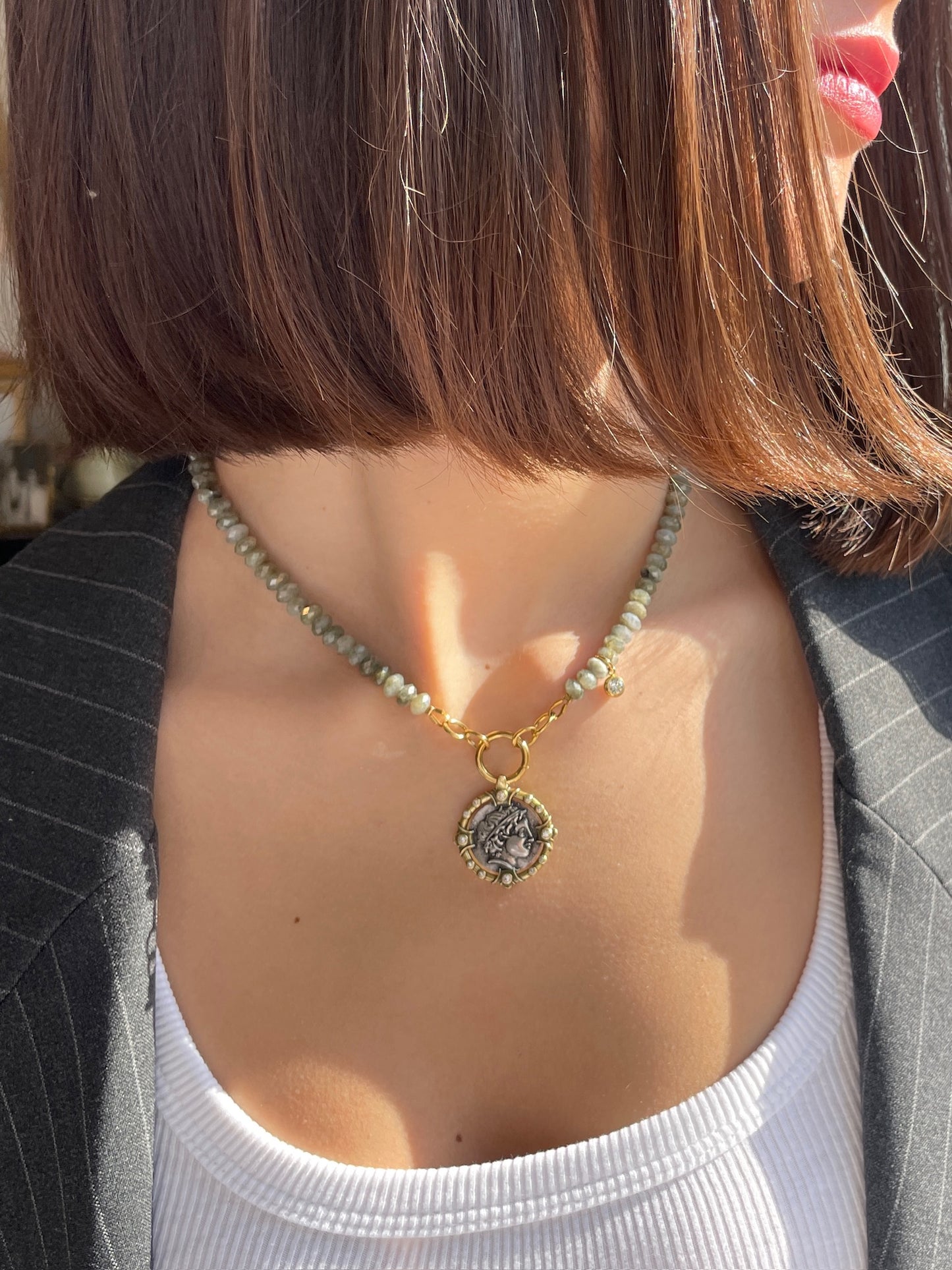 Labradorite Single Strand Necklace