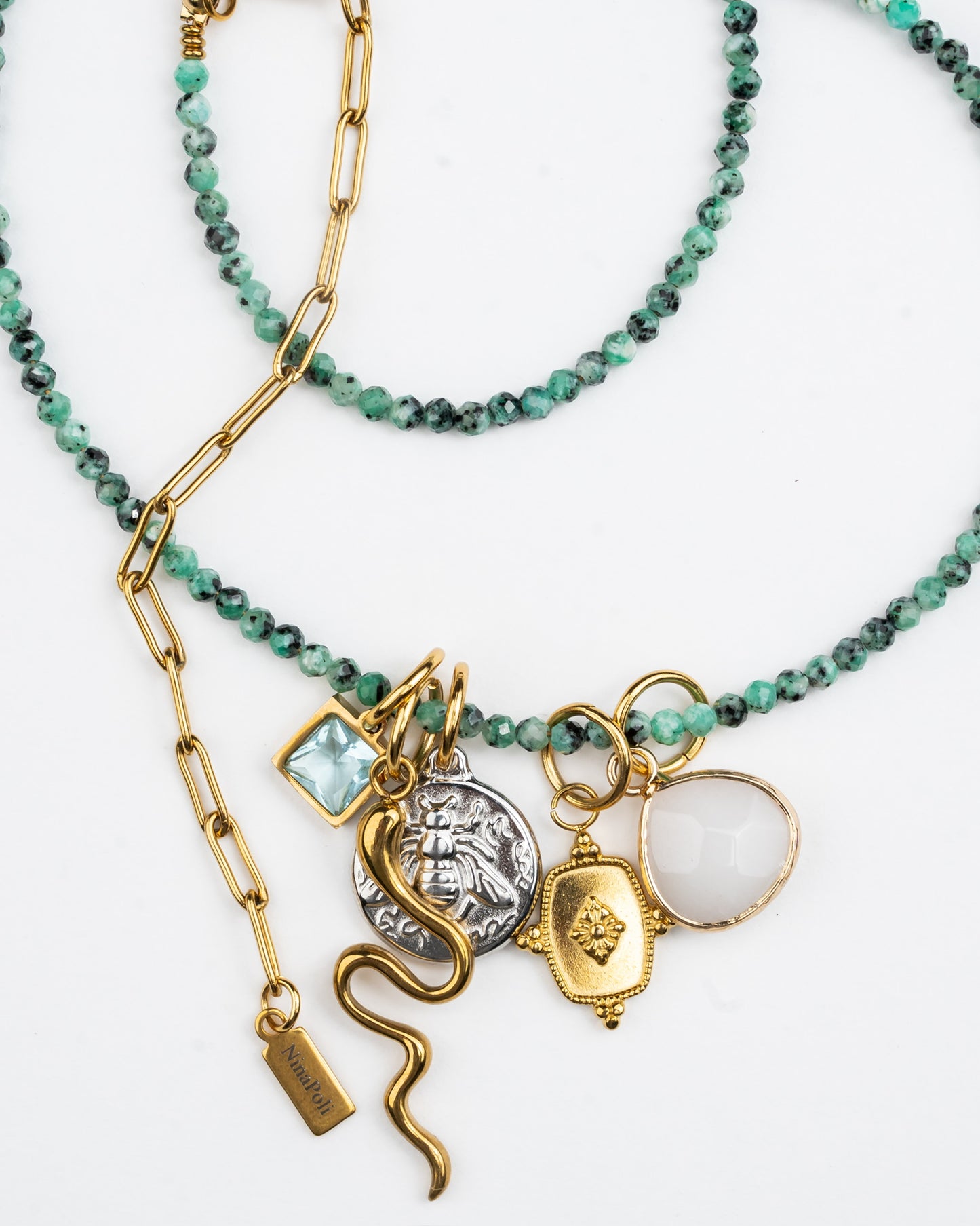Green Labradorite Mood Necklace