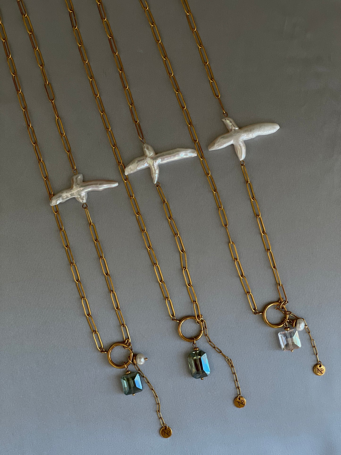 Pearl Cross Necklace