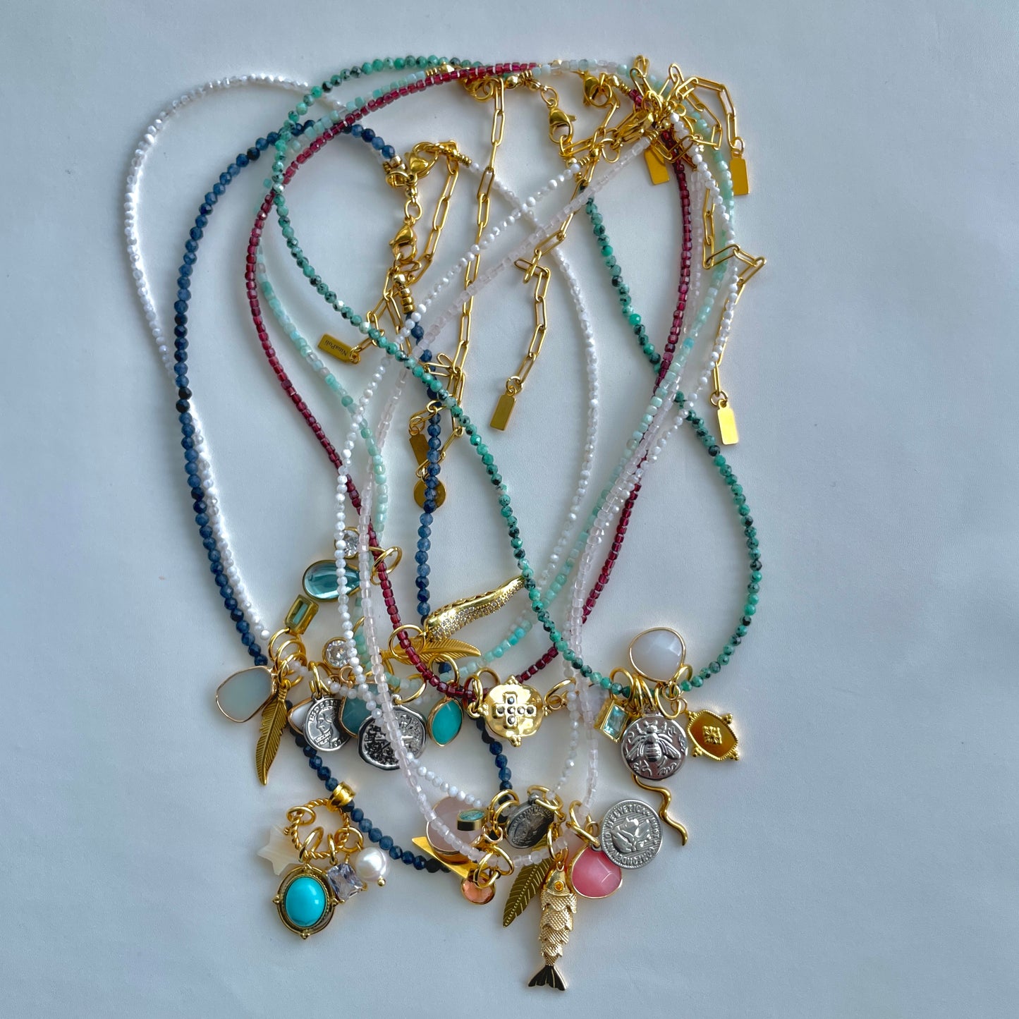 Green Labradorite Mood Necklace