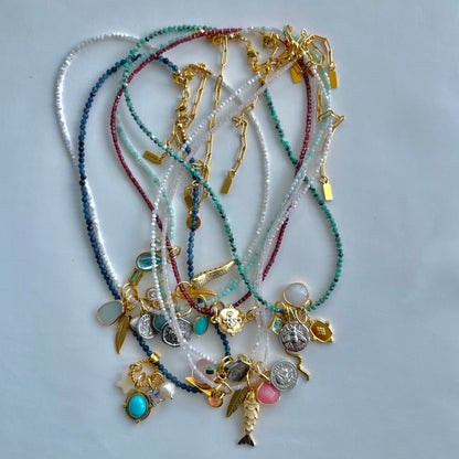 Green Labradorite Mood Necklace