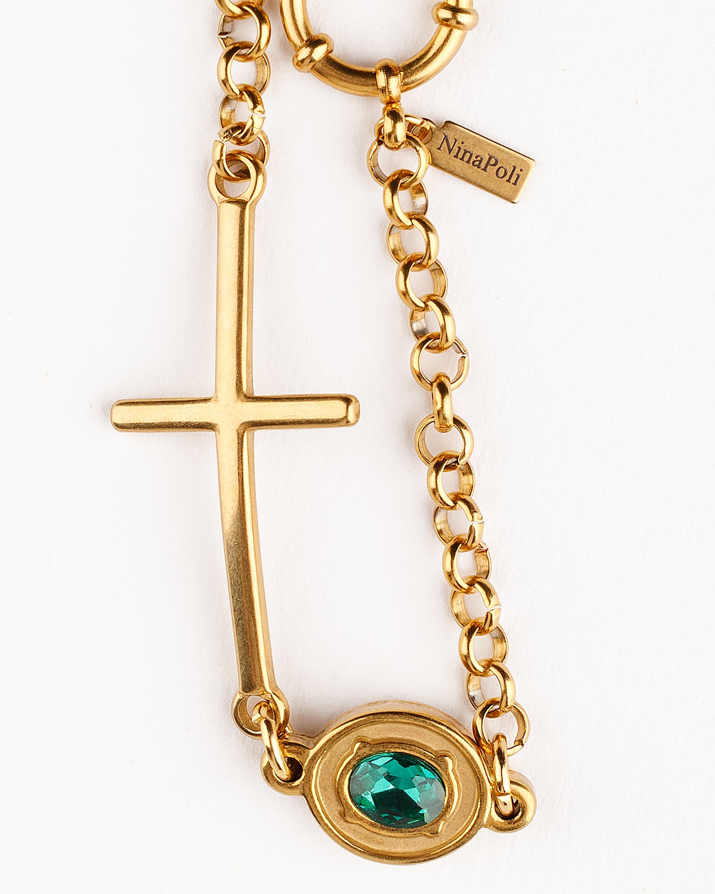 Chain Cross Bracelet