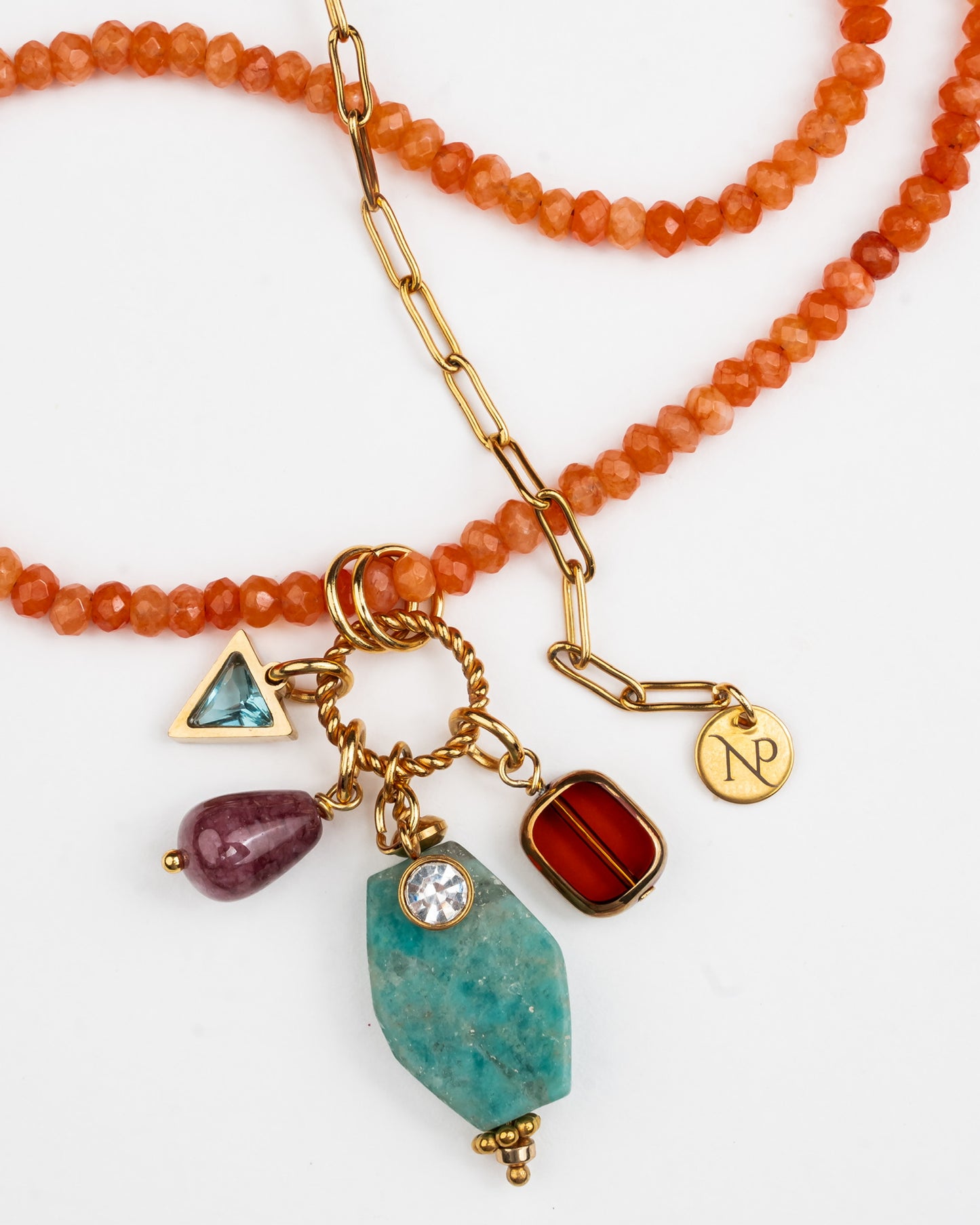 Chalcedony Mood Necklace