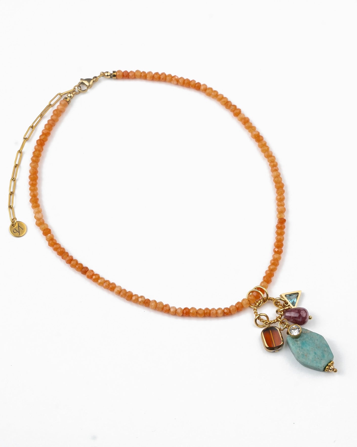 Chalcedony Mood Necklace