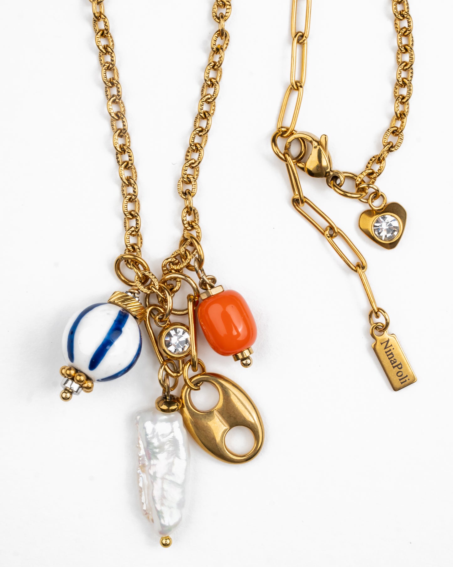 Portuguese Summer Charm Necklace